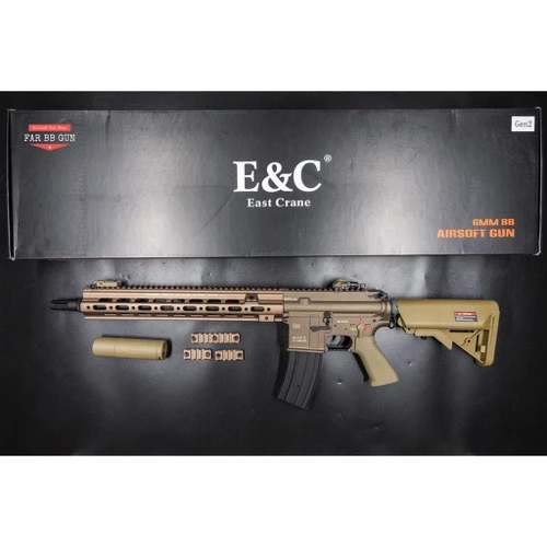 บีบีกันไฟฟ้า รุ่น E&C 106 BR สีทราย-1